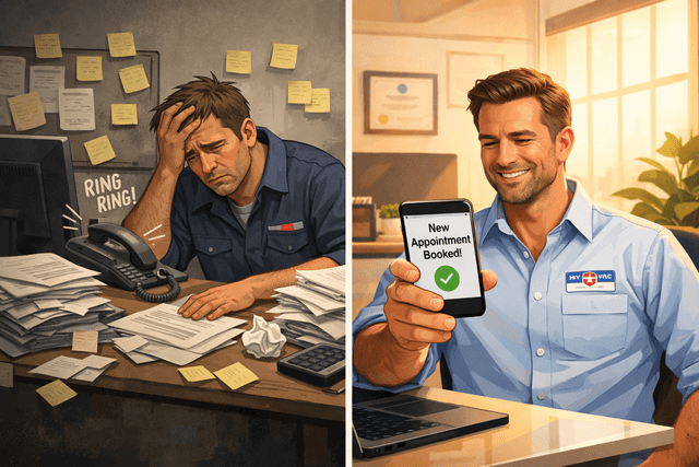 A Tale of Two HVAC Business Owners: The AI Decision That Changed Everything